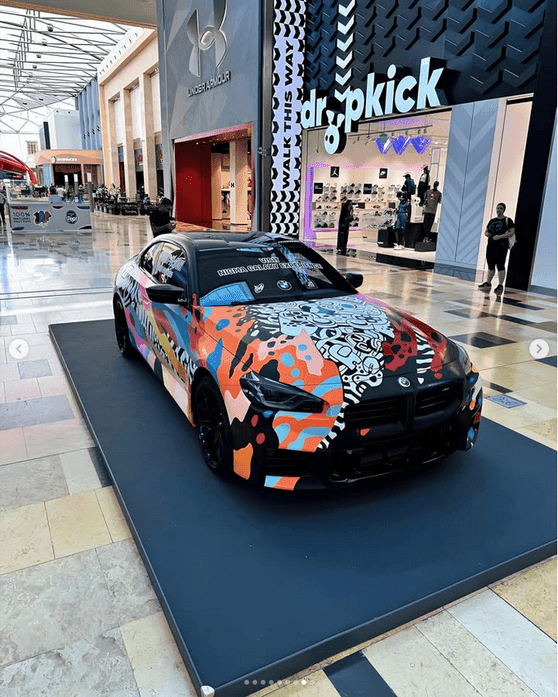 Art Car at Yas Mall