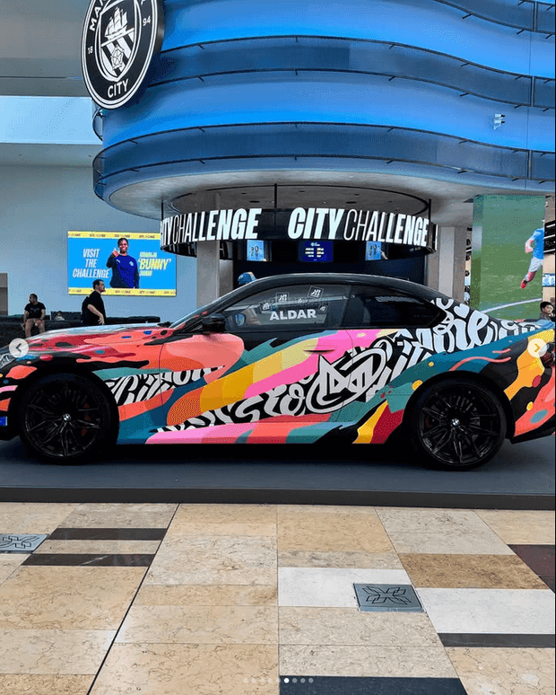 Art Car at Yas Mall