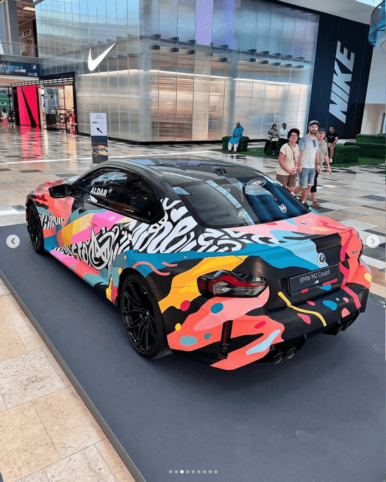 Art Car at Yas Mall