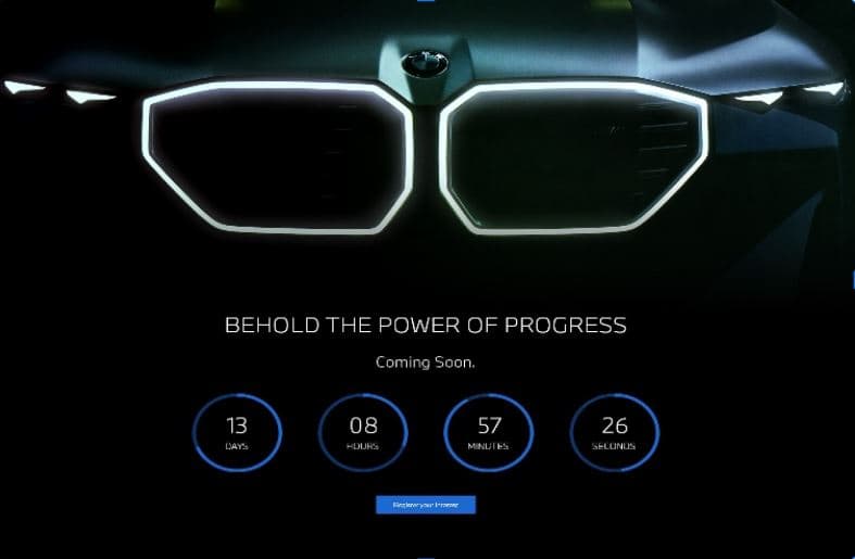 XM countdown pre-order page
